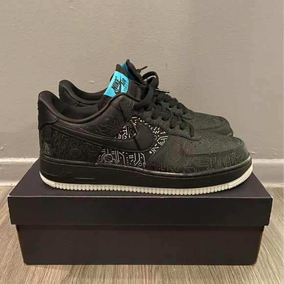 Nike Air Force 1 Space Jam Computer Chip (10.5) - Picture 1 of 7